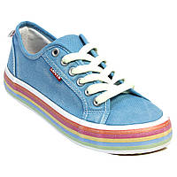 Кеди для дівчинки levi's Kids PEARL VBET0008T 2815 блакитні 36-39