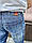 Джинси чоловічі сині терті Enriko Beleno, фото 6