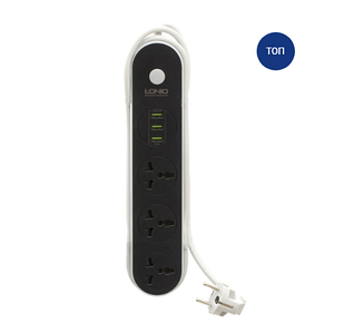 Мережевий подовжувач LDNIO SC3301 3USB 3.1A