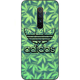 Чохол силіконовий з картинкою для Realme X2 Pro Логотип adidas