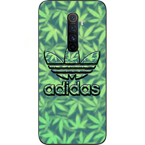 Чохол силіконовий з картинкою для Realme X2 Pro Логотип adidas, фото 2