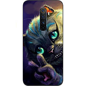 Чохол силіконовий з картинкою для Realme X2 Pro Чеширський кіт
