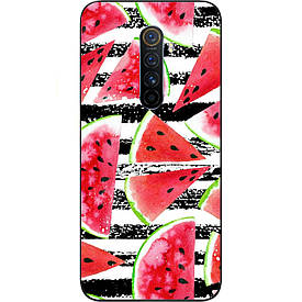 Чохол з картинкою силіконовий для Realme X2 Pro Кавун