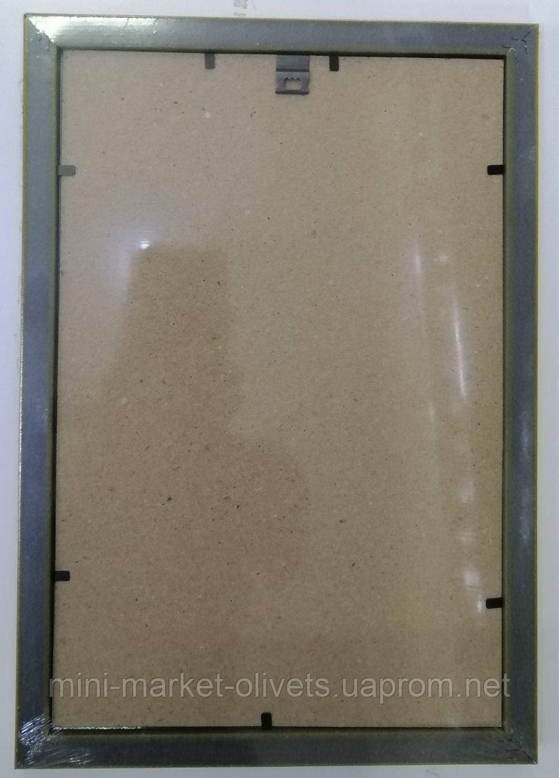 Рамка для фотографий коричневая 20х30 см с вензелями - фото 4 - id-p1199652116