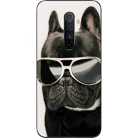 Чохол з картинкою силіконовий для Realme X2 Pro Крутий пес, фото 2