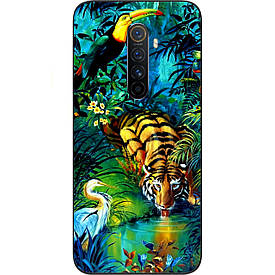 Чохол з картинкою силіконовий для Realme X2 Pro Джунглі