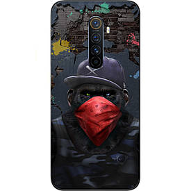 Чохол з картинкою силіконовий для Realme X2 Pro Мавпа в кепці