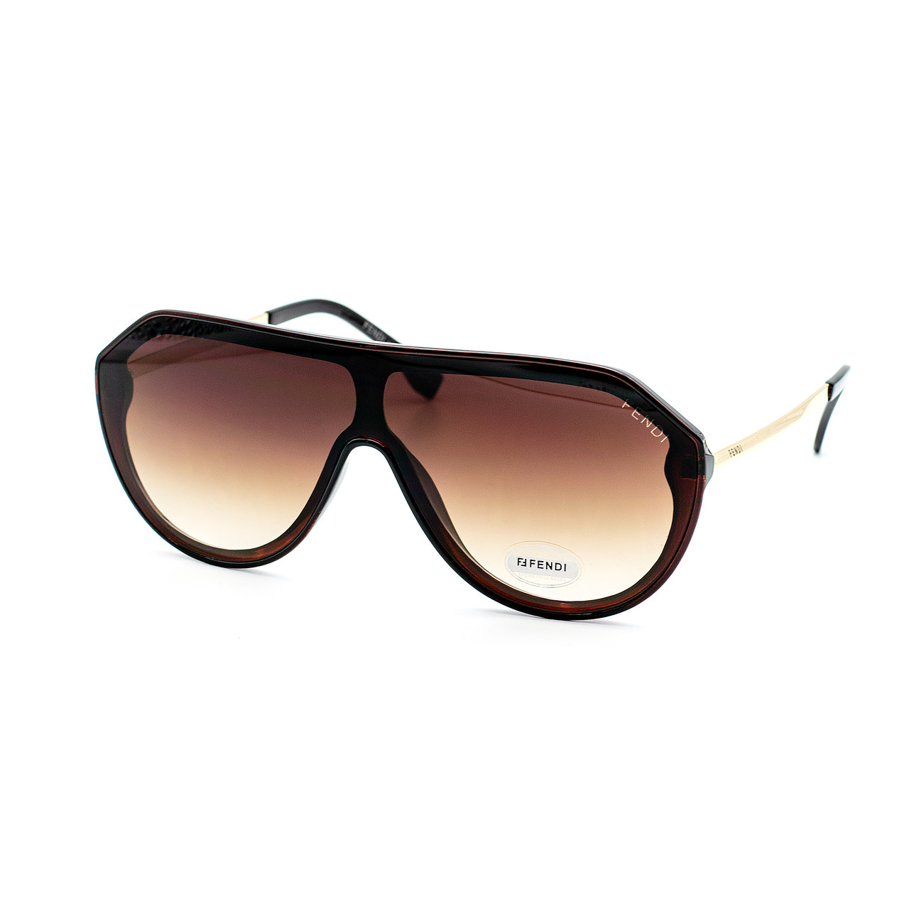 Окуляри Fendi brown з градієнтом
