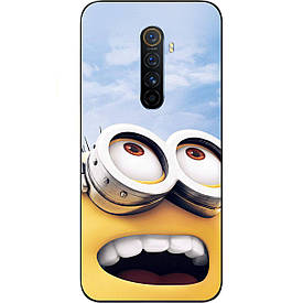 Чохол з картинкою силіконовий для Realme X2 Pro Міньйон