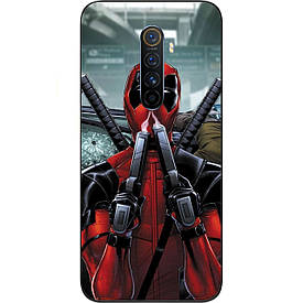 Силіконовий чохол для Realme X2 Pro з картинкою Дэдпул