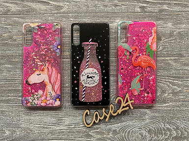 Перетікальний TPU чохол New Star на Samsung Galaxy A50 (3 різновиди)