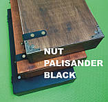 Дерев'яна подарункова ігрова коробка для гри в кістки "Dice box" з гравіюванням, фото 3