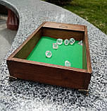 Лоток для гри в кістки dnd/Слов'яна коробка в сільському вінтажному стилі/RPG Dice box, фото 2