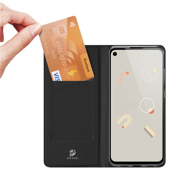 Dux Ducis Google Pixel 4A Skin Pro Series Case Black Чохол-Книжка