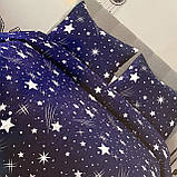 Покривало з наволочками. Стьобана літня ковдру. Сатин. Розмір Євро, фото 2