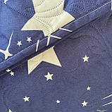 Покривало з наволочками. Стьобана літня ковдру. Сатин. Розмір Євро, фото 3