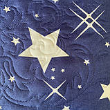 Покривало з наволочками. Стьобана літня ковдру. Сатин. Розмір Євро, фото 4