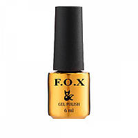 Топ матовий з липким шаром для гель-лаку F. O. X Top Matte Velour, 7 мл