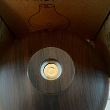 Зволожувач повітря - аромолампа з LED підсвічуванням темне дерево (фото Вживу), фото 3