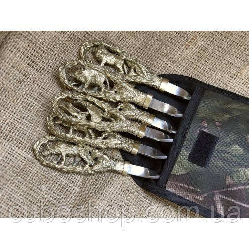 Набір шампурів "На полюванні" (у чохлі)