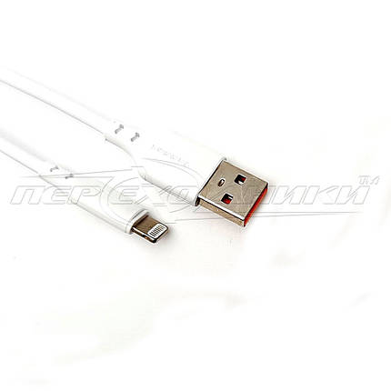 Кабель USB to Lightning (добра якість), 1 м, білий, фото 2