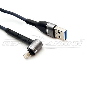 Преміумкабель USB to Lightning, кутовий — підставка, 1 м, фото 2
