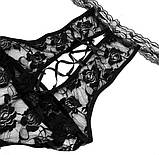 Боді чорне мереживне, фото 4