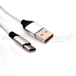 Кабель Type-C to USB 2.0, білий (висока якість), 2 м, фото 2