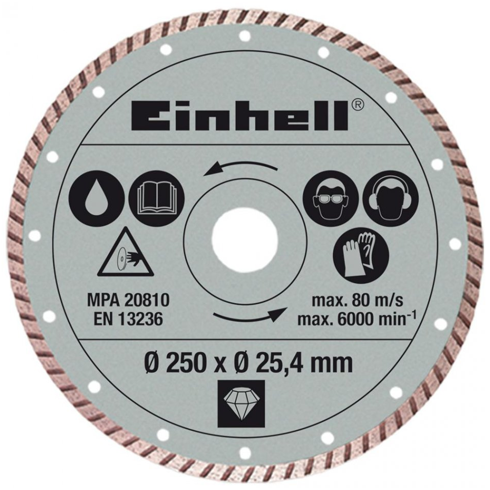 Диск алмазний відрізний Einhell 300x25,4 4301178