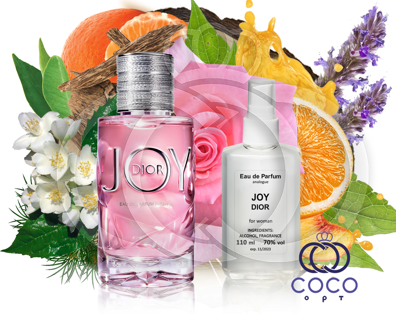 Жіноча парфумована вода Joy 110 Ml ОАЕ в пластиковій пляшці