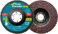 Диск лепестков. 125 P40 Profi Novoabrazive. Круг лепестковый торцевой Profi NovoAbrasive [INKRZ00000D125402N]