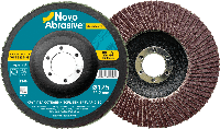 Диск лепестков. 125 P40 Standard Novoabrazive. Круг лепестковый торцевой Standard NovoAbrasive