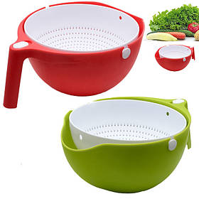 Друшлаг MESH STRAINER Drain Basket (2в1, друшлаг-ківш)