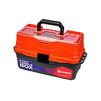 Tackle Box NISUS оранжевый 3 полки