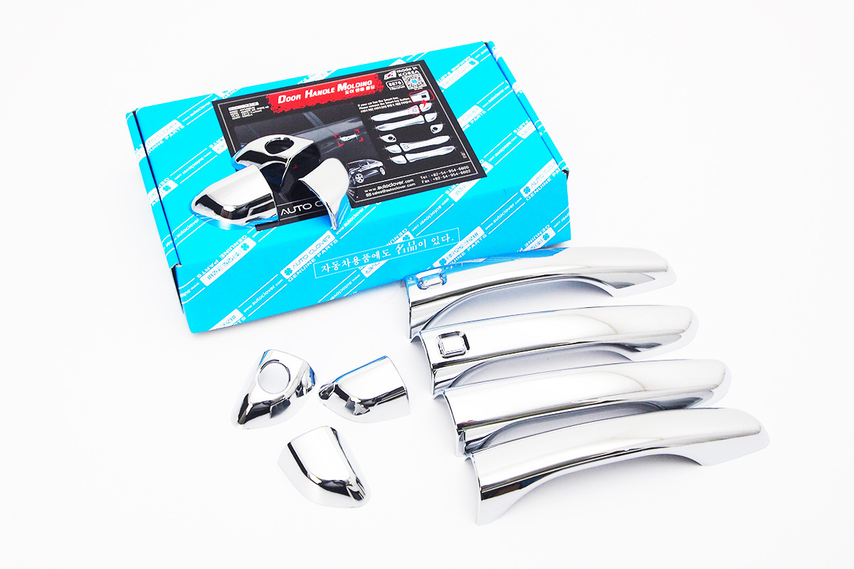 Хром накладки на ручки Hyunday I30 2016- (Autoclover/Корея) B876, фото 1