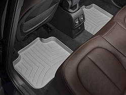 Килими гумові WeatherTech BMW X1 2015+ задні сірі