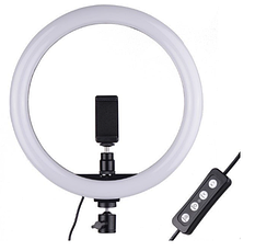 Світлодіодна кільцева Led лампа для фото та відео зйомки Ring Fill Light ZD666, 26см (без штативу), фото 5
