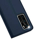 Dux Ducis Huawei P40 Skin Pro Series Case Blue Чохол-Книжка, фото 4