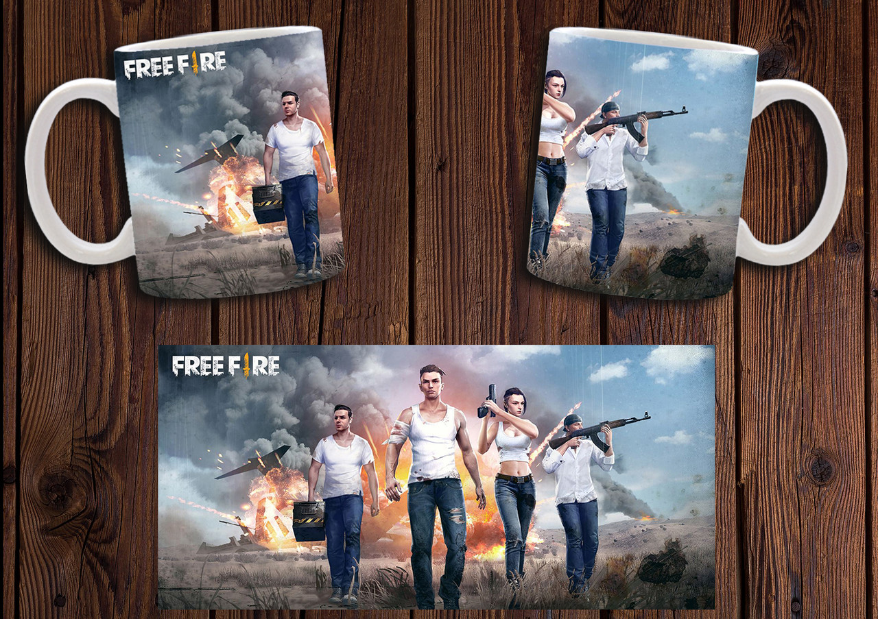 Чашка "Free Fire" / Кружка Фрі Фаєр №3