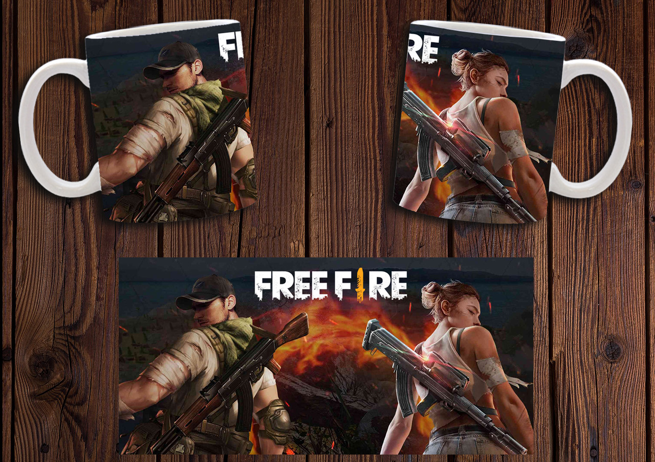 Чашка "Free Fire" / Кружка Фрі Фаєр №4