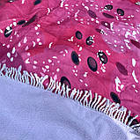 Пляжний круглий рушник плед. Розмір 150*150 см., фото 3