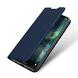 Dux Ducis Nokia 6.2/ 7.2 Skin Pro Series Case Blue Чохол-Книжка, фото 5