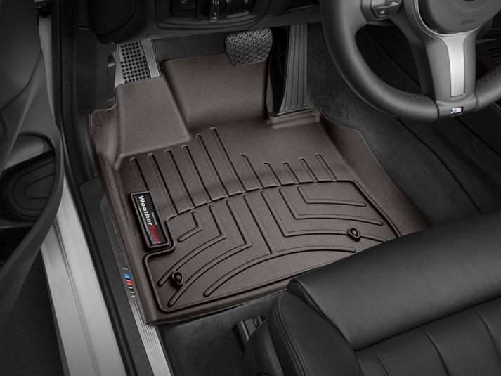 Килими гумові WeatherTech BMW X5 (F15) 2014-2018 передні какао