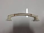 Ручка меблева скоба Virno Style 312/128 білий золото, фото 4