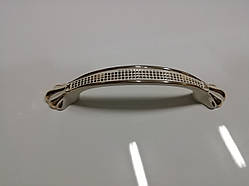 Ручка меблева скоба GIFF 8/176/96 білий золото