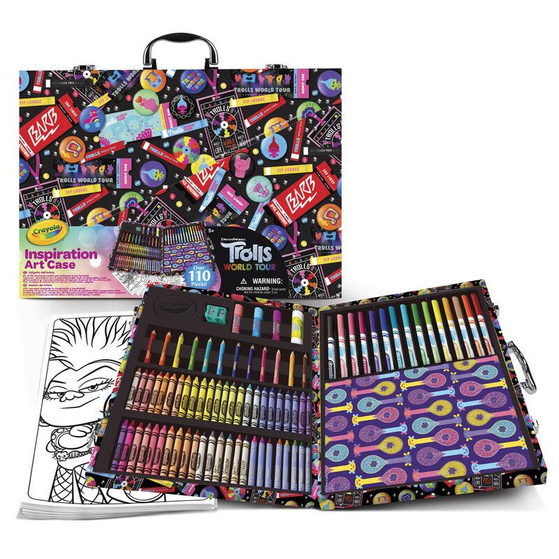 Набір для малювання Крайола Троли Crayola 110 Crayola Inspiration Art Case, фото 1