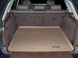 Килими гумові WeatherTech BMW X5 2007-2013 в багажник бежевий