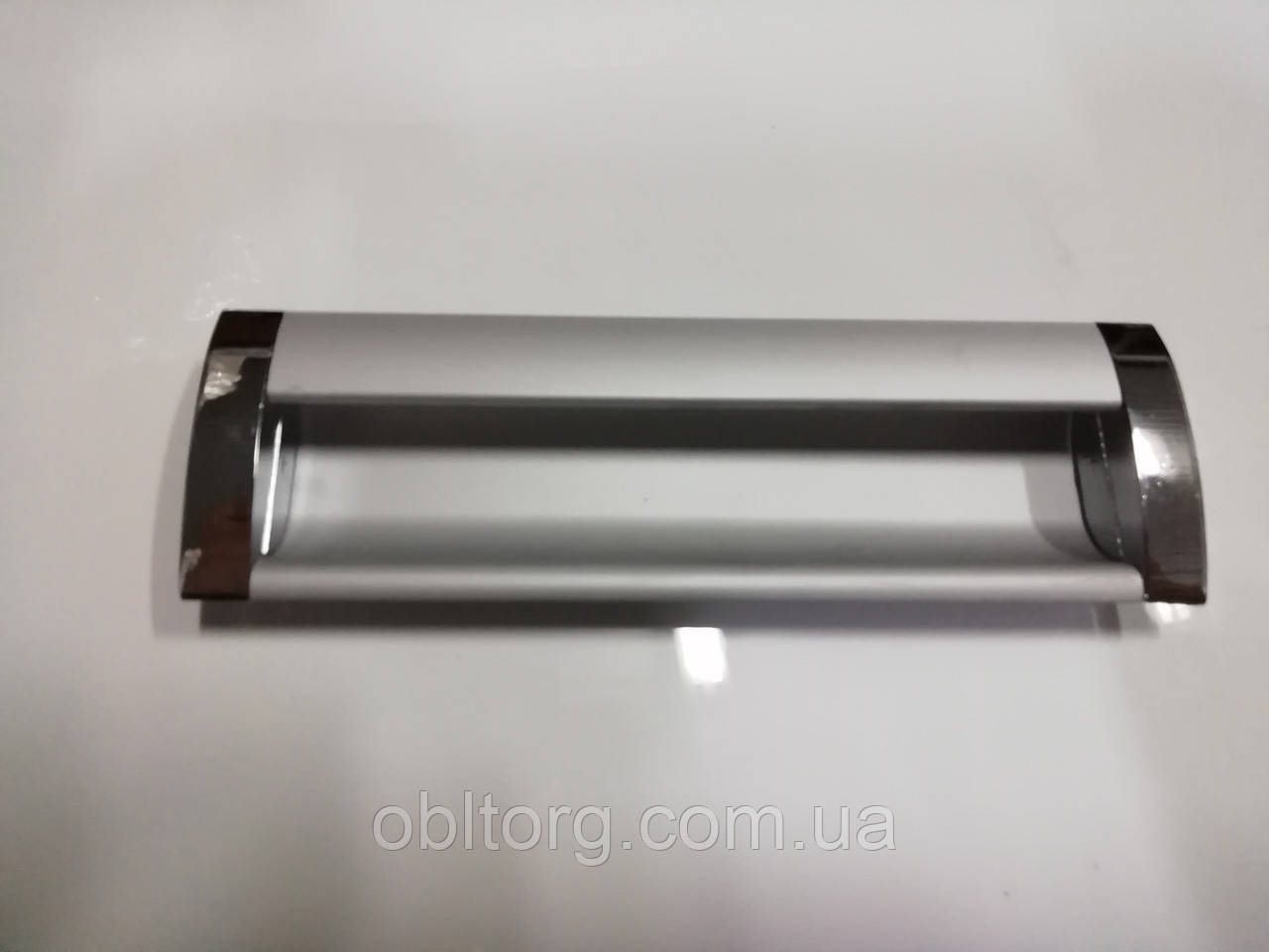 Ручка меблева врізна GIFF UA08/C00/04 хром алюміній 96, фото 1