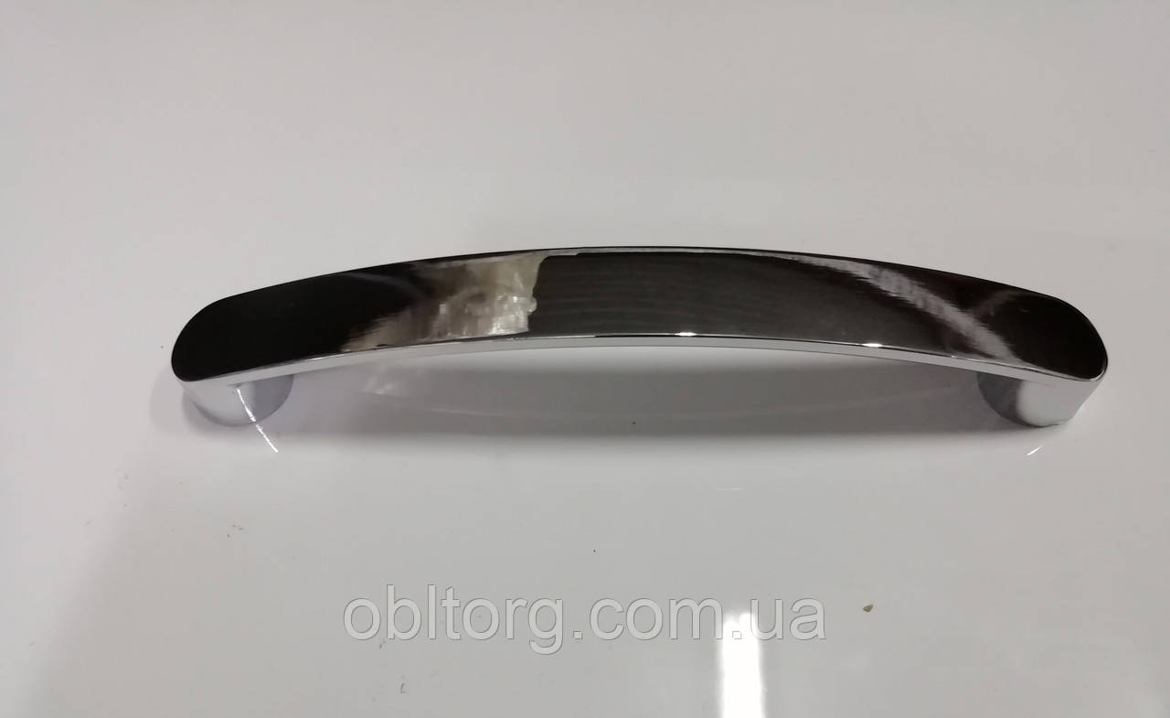 Ручка меблева скоба GIFF UU7104 ХРОМ 128, фото 1