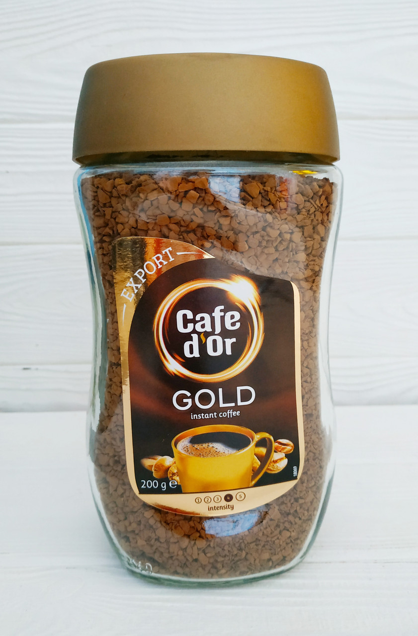 Кава розчинна Cafe d'or Gold 200гр. (Польща)
